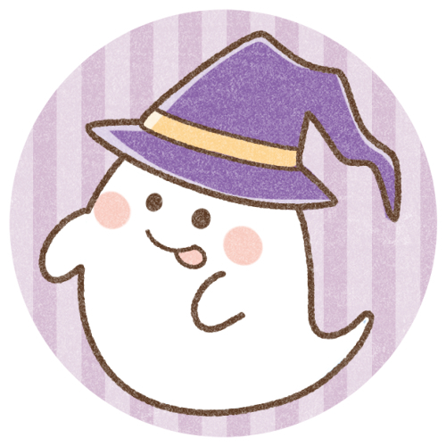 ハロウィンおばけのイラスト